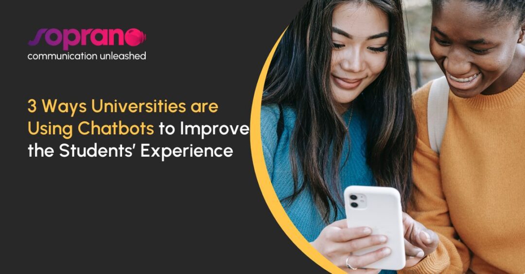 Chatbots in Universities | Trends & Benefits | Soprano