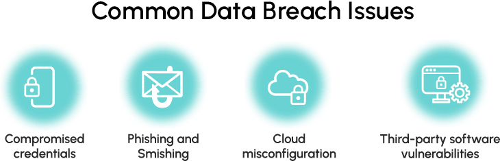 common data breach issues
